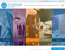 Tablet Screenshot of cdnsol.com